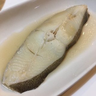 ダブル醤油で　カレイの煮付け